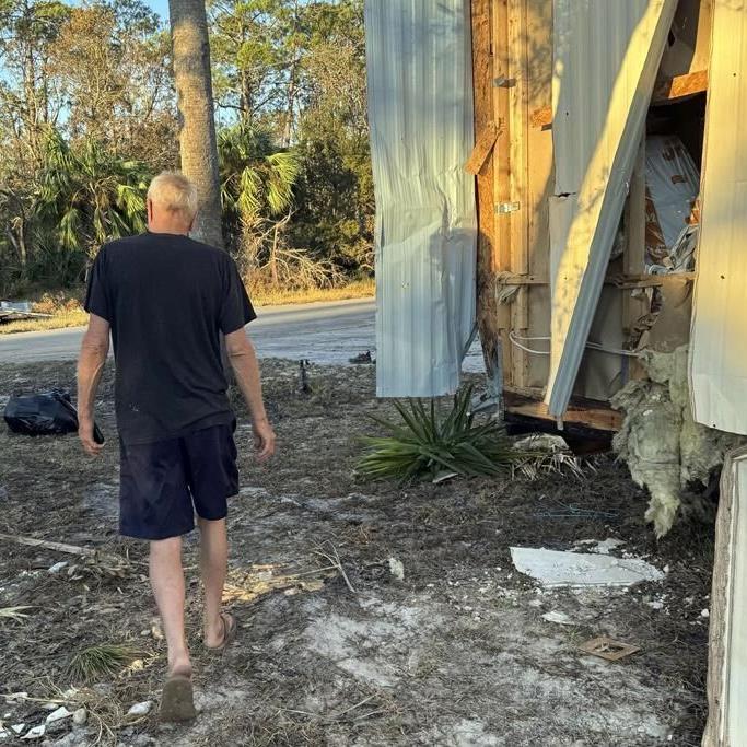 Florida communities hit three times by hurricanes grapple with how and whether to rebuild